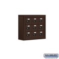 thumbnail image 1 of Salsbury 19035-09ZSC 5 in. Cell Phone Storage Locker - 3 Door High Unit - 9 A Doors - Bronze - Surface Mounted - Resettable Combination Locks, 1 of 1