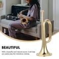 thumbnail image 3 of KALLORY Professional Trumpet Bugle Trumpet in Assorted Color 1Set 12.2X4.3X4.3in, 3 of 8