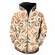 thumbnail image 1 of Sudadera con cremallera estilo exótico retro para hombre, gran oferta 2024, estilo Harajuku, hip hop, estampado 3D, informal, genial, unisex, de manga larga para primavera, 1 of 6