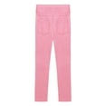 thumbnail image 3 of Aislor Girls Dance Yoga Leggings Footless Tights Flamingos Elastic Waistband Ankle Length Pants Size 3-14 Pink 7-8, 3 of 7