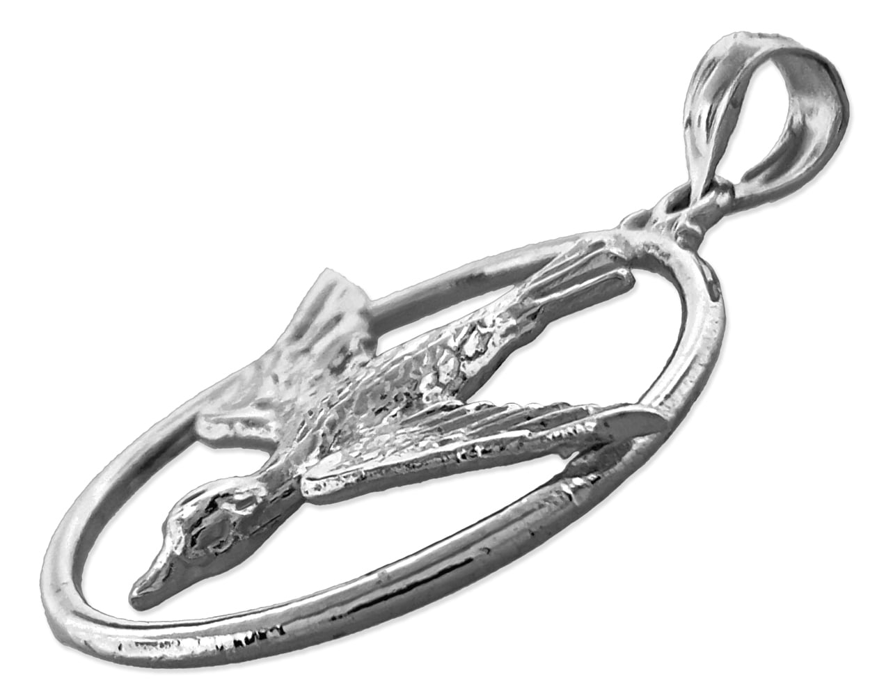 Jobo Children's Heart & Ladybird Locket – 925 Sterling Silver Rhodium Plated, Opens For 2 Photos-623378
