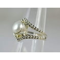thumbnail image 4 of Navya Craft Freshwater Pearl 925 Sterling Silver Handmade Statement Women Ring, Pearl Jewelry Size 4.5, 4 of 4