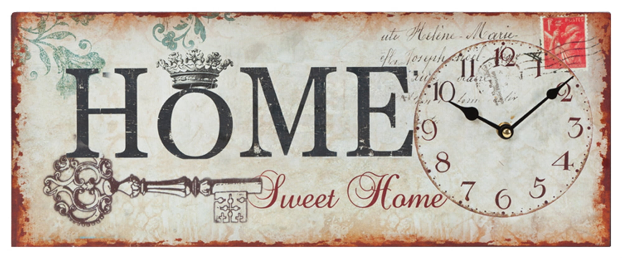 Designs Combined Home Sweet Home Wall Clock