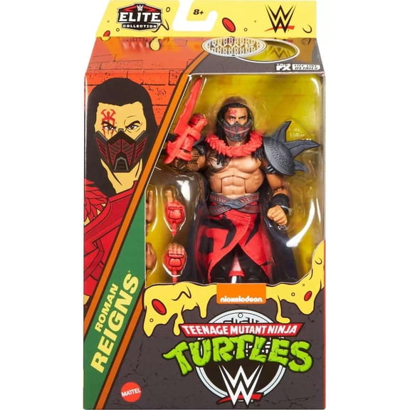 2024 WWE Elite TMNT Roman Reigns Action Figure