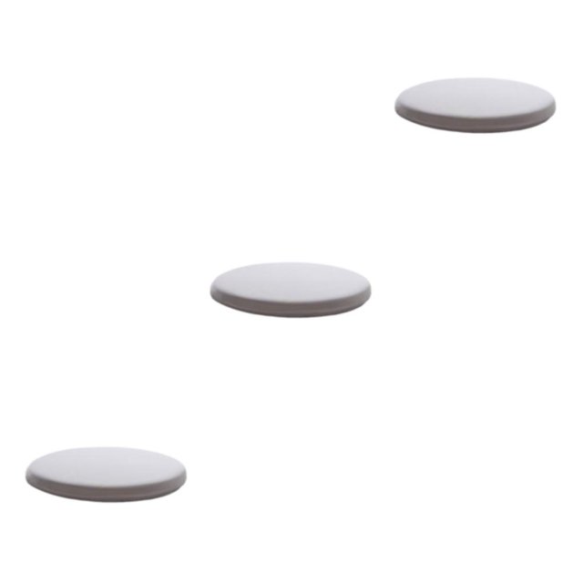 Maytalsory Coussin de Chaise Ron pour une Relaxation Optimale Coussin Rond Doux et Confortable LightGray 40X40cm 3Set