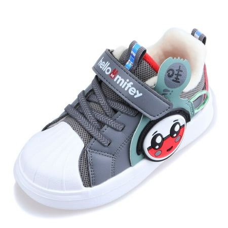 

Toyella Sports shoes baby quilted functional shoes shell toe Grey 26yards