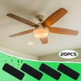 thumbnail image 4 of 20 Pcs Ceiling Fan Blade Filters Air Pads Coconut Carbon Filter, 4 of 7
