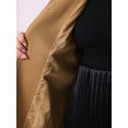 thumbnail image 6 of GRACE & GRANDEUR Women's Plus Size Winter Coats Single Breasted Jackets Long Trench Coats 4X Camel, 6 of 7