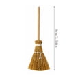 thumbnail image 2 of QISIWOLE Mini Decorative Straw Broom, Halloween, Wood, Straw, Multicolor, 3.5 in, 1 Count, 2 of 6