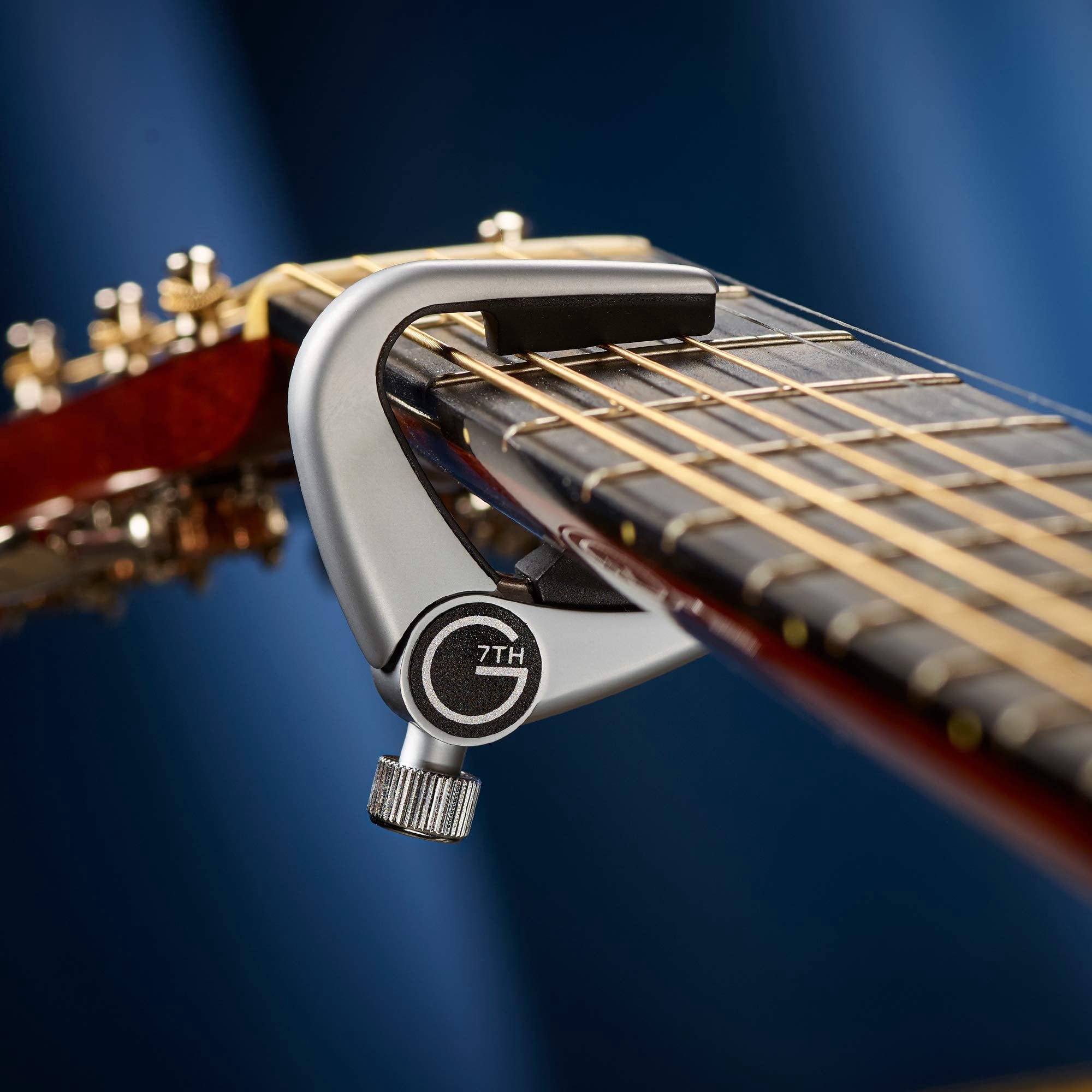 G7th Newport Partial Capo #3 Silver