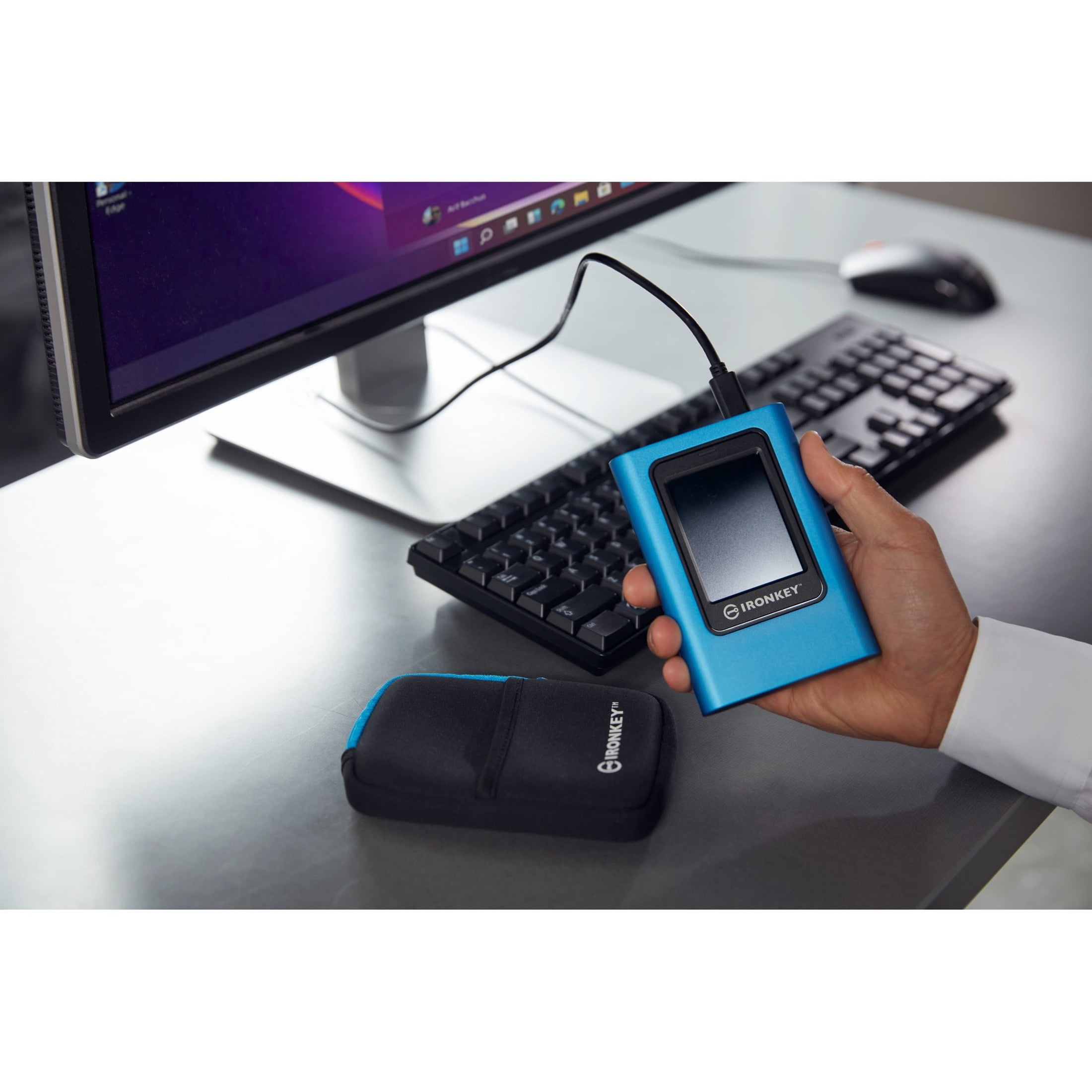 Kingston Vault Privacy 80 1.88TB USB3.2 Portable Solid State Drive IKVP80ES1920G