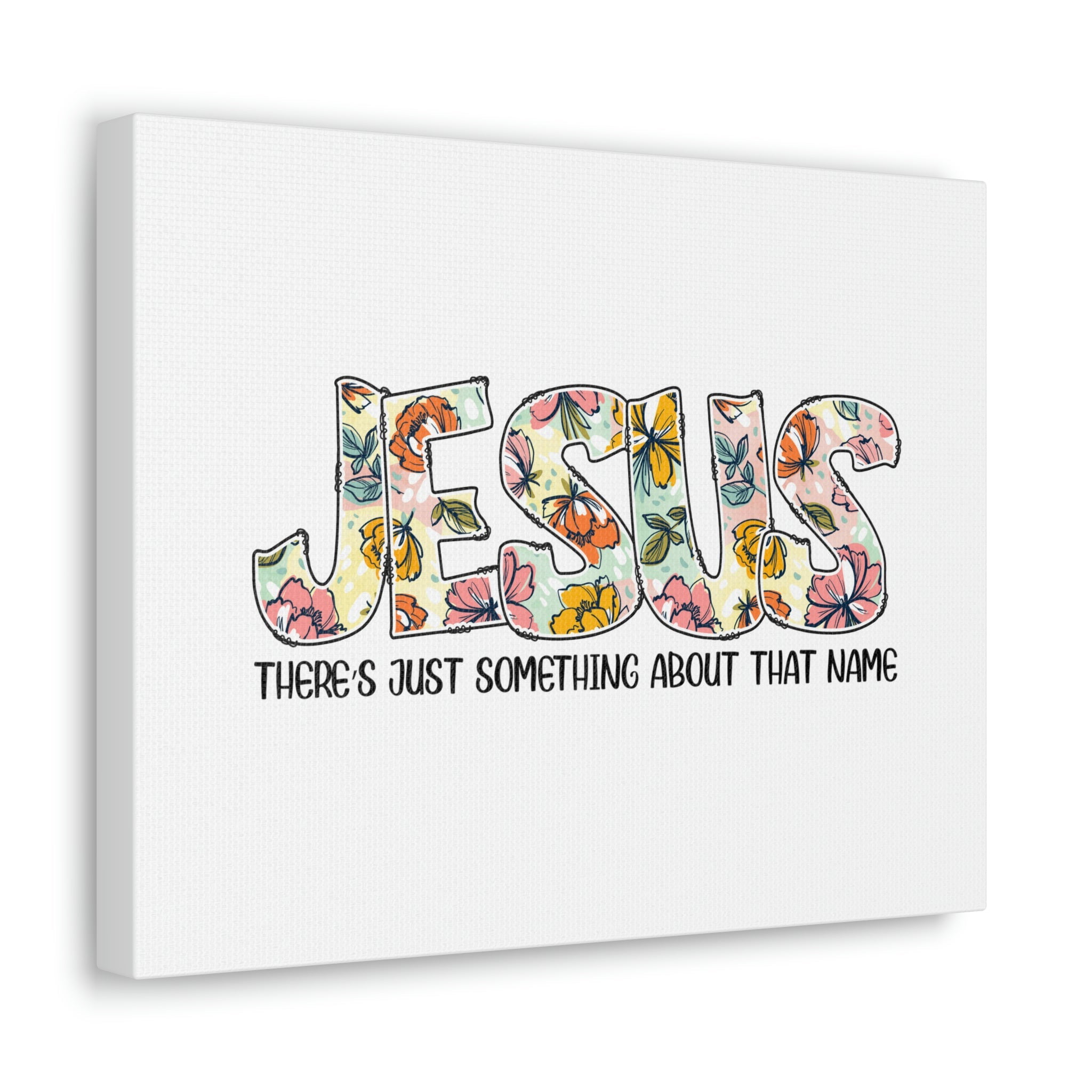 Scripture Walls Jesus There's Just Something Hebrews 12:2 Flowers Christian  Wall Art Bible Verse Print Ready to Hang Unframed