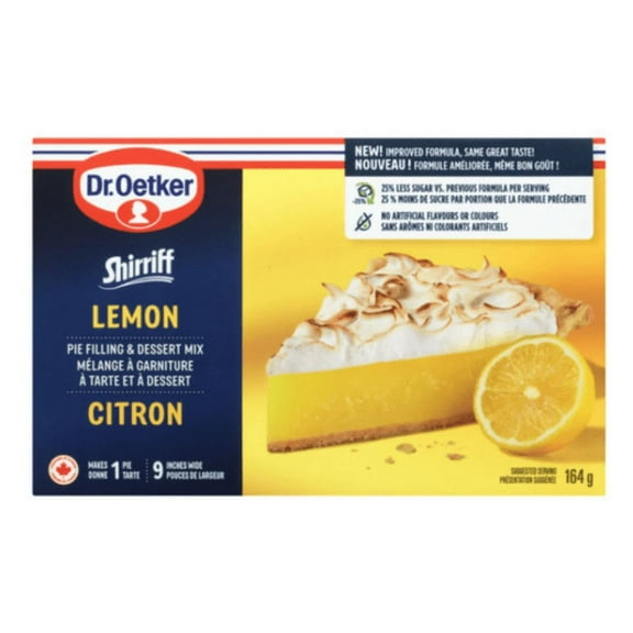 Dr. Oetker Shirriff Lemon Pie Filling & Desert Mix - 164g/5.7 oz