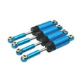 thumbnail image 2 of Amortiguador de coche RC perfecl 4 Uds. 70mm para reemplazo de vehículo camión a escala 1430 azul, 2 of 8