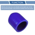 thumbnail image 4 of Unique Bargains 1 Pcs 30mm Length 30mm/1.18" ID Blue Silicone Rubber Hose End Cap Silicone Reinforced Blanking Cap, 4 of 7