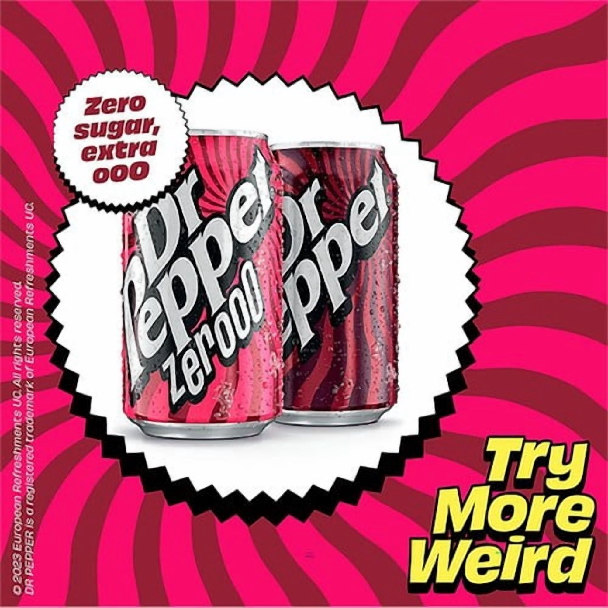 Dr Pepper 8 x 330ml, British Import (Pack of 2)