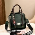 thumbnail image 3 of Bolso de mano para mujer, estilo sencillo, informal, moderno, retro, elegante, bandolera de hombro, 3 of 6