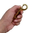 thumbnail image 3 of 2Pcs Heavy Duty Scuba Diving Diver Brass Double Ended Bolt Snap Spring Loaded Clip Buckle Hook Gear Accessories, 3 of 6