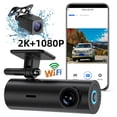 thumbnail image 4 of Binmer Driving Recorder 2K Front And 1080P Rear Recording HD Night Vision WiFi Mobile Phone Interconnection Wide Angle G-Sensor Parking Monitor Loop Recording, 4 of 9