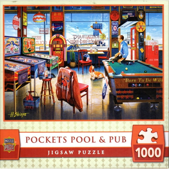 Pockets Pool & Pub 1000 Piece Puzzle