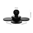 thumbnail image 3 of Strong Adhesive Sticker Camera Holder 17mm Head for Action Camera Motorcycle Base Suction Cup Mount Replacement, 3 of 8