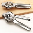 thumbnail image 4 of 1pc Lemon Squeezer Juicer Heavy Duty Stainless Steel Fruit Orange Citrus Juicing Clip Household Kitchen Supplies, 4 of 10