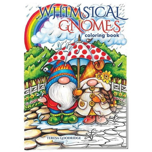 Dover Adult Coloring Books Whimsical Gnomes Coloring Book, (Paperback)