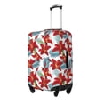 thumbnail image 2 of Haiem Lilies Flowers Luggage Cover Printed Suitcase Covers for Luggage Elastic Washable Suitcase Protector Fits 18-32 Inch Luggage-, 2 of 9