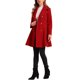 thumbnail image 2 of Abrigo largo de invierno INSPIRE CHIC para mujer, con cuello de solapa, abrigo de doble botonadura, L rojo, 2 of 6