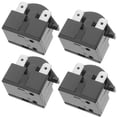 thumbnail image 4 of 4PCS PTC Starter Relay for Refrigerator 4 pin Freezer Thermal Overload Protector, 4 of 5