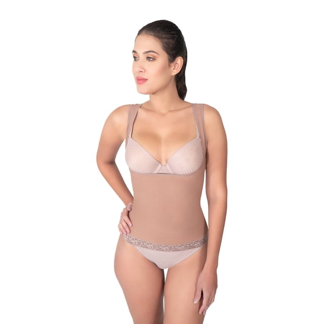 Camiseta faja licra powernet control en cintura y abdomen