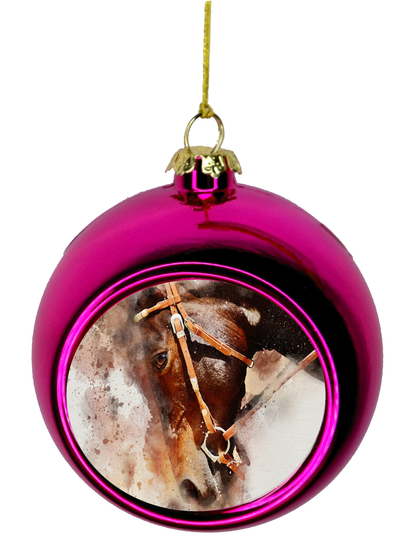 horse christmas ornament