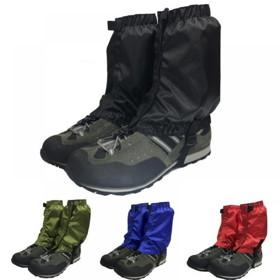 Outdoor Leg Gaiters for Hiking Camping Running Walking Backpacking Women Men Ankle Leg Guard Boot Legging Gaiter Cover Lightweight Waterproof Wrap Mountain Hunting Climbing