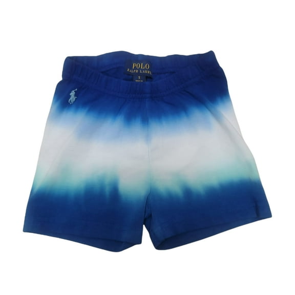 Polo Ralph Lauren BLUE Girl's Tie Dye Short, US 6