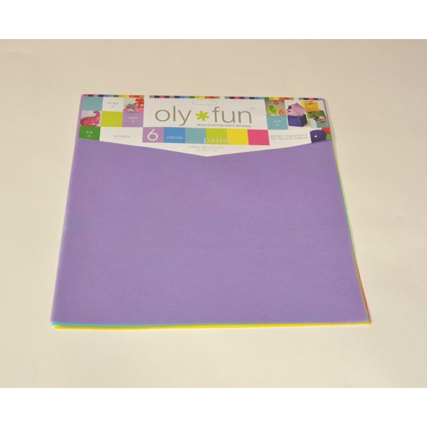OlyFun MultiPurpose Polypropylene Fabric Craft Assortment 36 Pieces