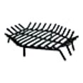 thumbnail image 2 of Uniflame Hexagonal Fireplace Log Grate, 30" L, 2 of 3