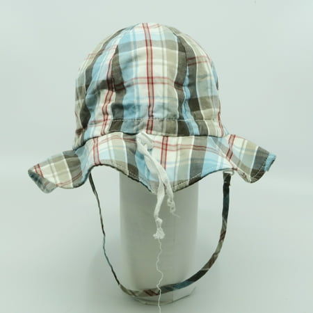

Pre-owned Twinklebelle Unisex Plaid Sun Hat size: Toddler Medium