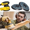 thumbnail image 4 of Sanding Pad 5-Inch 8-Hole Hook and Loop Replacement 2-Pack for DeWalt DWE6423 DWE6423K DWE6421 DWE6421K DCW210B, 4 of 5