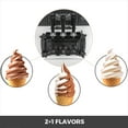 thumbnail image 5 of VEVOR Commercial Ice Cream Machine 20-28L/H Soft Serve with LED Display Auto Clean 3 Flavors 2200W,Silver, 5 of 10
