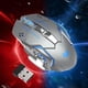 thumbnail image 4 of Ratón Inalámbrico con Receptor USB, Ratón Inalámbrico Portátil para Oficina, Clic Silencioso de 3 Ppp Ajustables, para PC, Ordenador Portátil, Ordenad Plata Hugo Ratón inalambrico, 4 of 7