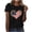 Black#red white blue womens tops, variant on Moxiu Horse Racing Shirts for Women Summer Casual Short Sleeve Tops Funny Graphic Tees Crewneck Loose Fit Tunic Blouses 2025 White,S