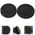 thumbnail image 1 of SEWACC 4Pcs Camera Lens Caps Protection from Dirt Black ABS for Photography, 1 of 8