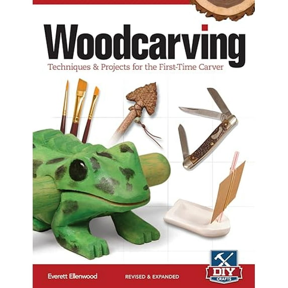 Pre-Owned Woodcarving, Revised and Expanded: Techniques & Projects for the First-Time Carver (Unknown Binding) 1565238001 9781565238008