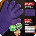 thumbnail image 3 of KITCHEN PERFECTION Silicone Smoker Oven Gloves-Extreme Heat Resistant BBQ Gloves -Handle Hot Food Right on Your Smoker Grill Fryer Pit|Waterproof Oven Mitts Grill Gloves |Superior Value Set+3 Bonuses, 3 of 9