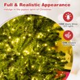 thumbnail image 6 of Patiojoy 7 FT Pre-lit Artificial Christmas Tree Hinged Xmas Tree with 1000 Warm White LED Lights, 6 of 10