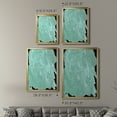 thumbnail image 4 of Teal Cascade II Premium Framed Print, in Gold, Black, or Silver - Ready to Hang, 4 of 9