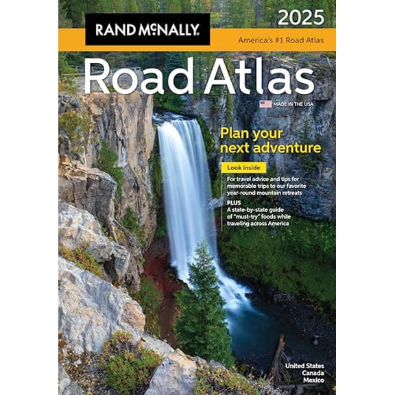Pre-Owned Rand McNally 2025 Road Atlas, (Paperback)