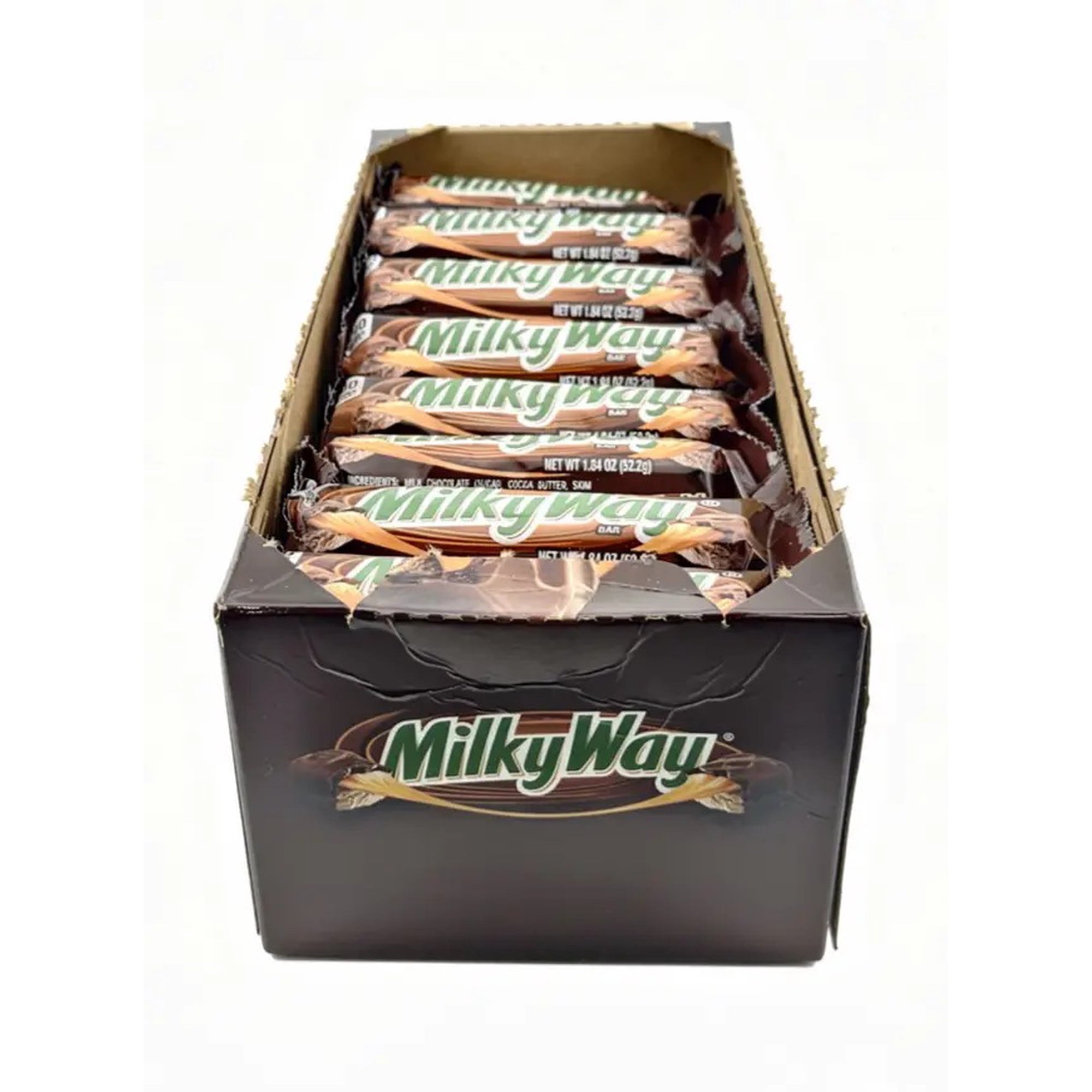 Milky Way creamy caramel smooth nougat chocolate candy bar 1.84-ounce / 52.2-gram (case of 36)