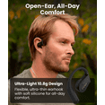 thumbnail image 5 of Cleer ARC 4 Open-Ear Sport Headphones with Dolby Audio & THX Certified Sound, IPX7 Waterproof Workouts & Running Sport Earbuds, 32H Playtime – Black, 5 of 11