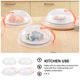 thumbnail image 5 of 4pcs Microwave Food Covers Microwave Splatter Guards Kitchen Microwave Covers HOMEMAXS 13927523-MX, 5 of 6